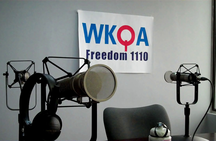 WKQA radio station microphones
